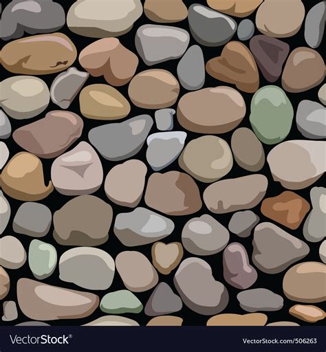 Decorative stone wall Royalty Free Vector Image