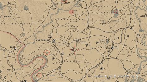 Rdr2 Treasure Map