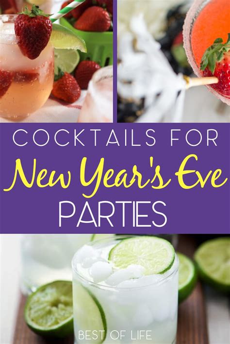 New Year's Eve Cocktails for a Party - The Best of Life