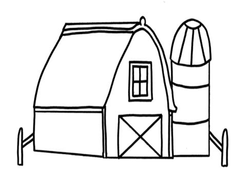 Simple Barn Drawing at GetDrawings | Free download