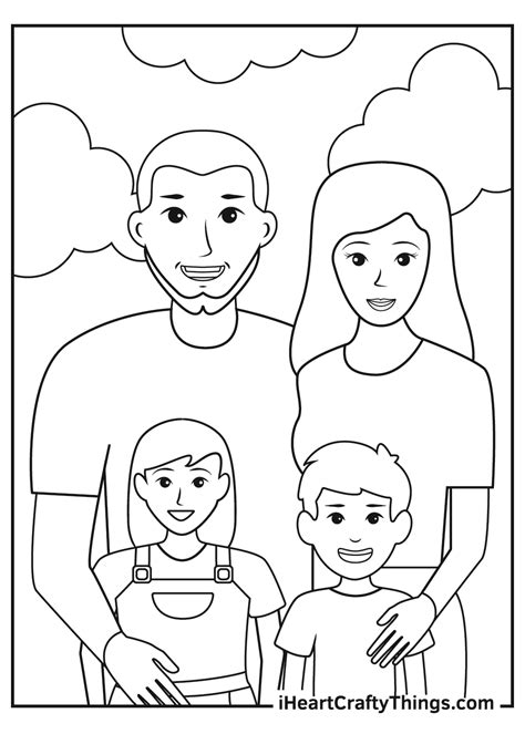 Free Coloring Pages Family