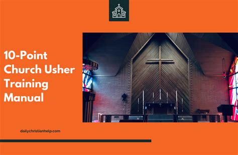 10-Point Church Usher Training PDF With Helpful Guidelines