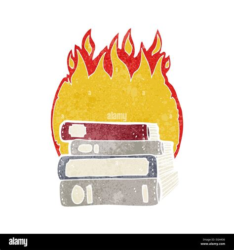 burning books cartoon Stock Vector Image & Art - Alamy