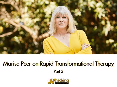 Marisa Peer on Rapid Transformational Therapy - PART 3