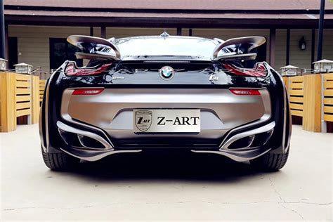 Z ART Energia rear spoiler for BMW I8 carbon fiber rear wing for BMW I8 ...