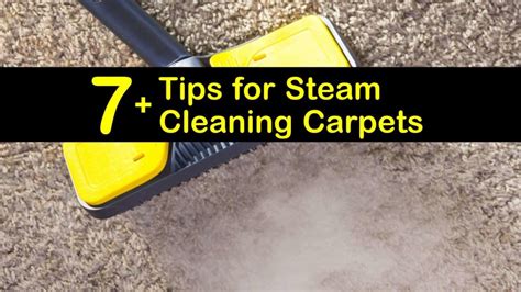 7+ Tips for Steam Cleaning Carpets