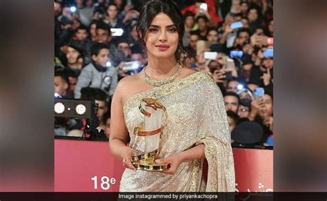 Priyanka Chopra Is 'Honoured And Proud' To Be Felicitated At The Marrakesh International Film ...