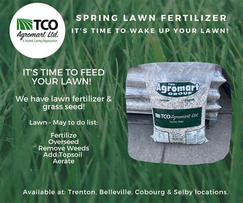 Spring Lawn Fertilizer - TCO Agromart Ltd.