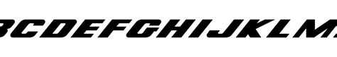 BOEING-style free Font - Identify a font