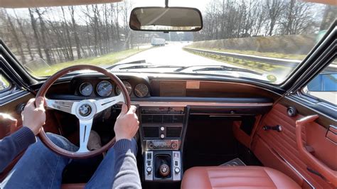 1974 BMW E9 3.0 CSi Baikal - Driving & interior POV | Germany Exclusive ...