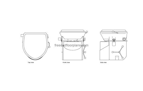 Composting Toilet - Free CAD Drawings