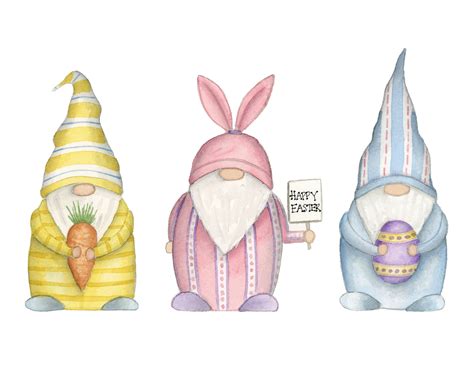 Easter Gnome Printable Easter Decorations Spring Decor - Etsy