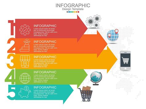 Step By Step Infographic Template