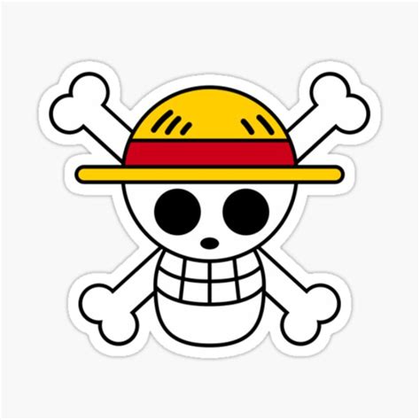 "One piece - Logo" Sticker for Sale by Yzertaa | Redbubble