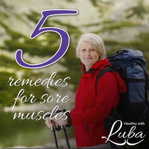 5 Remedies for Sore Muscles | Healthy with Luba