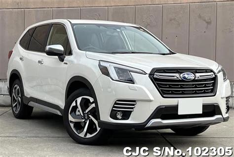 2021 Subaru Forester White for sale | Stock No. 102305 | Japanese Used ...