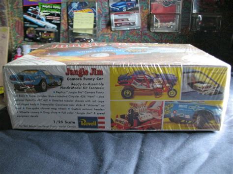 Jungle Jim Camaro funny car Revell model kit. RARE still in its ...