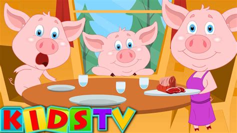 This Little Piggy Nursery Rhyme And Kids Songs | Kids TV | Nursery rhymes songs, Nursery rhymes ...