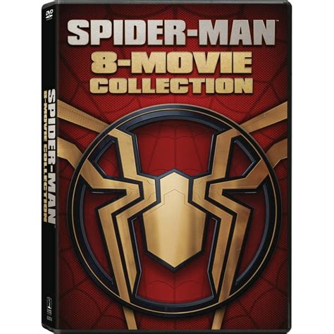 Spider-Man 8 Movie Collection (DVD) - Walmart.com