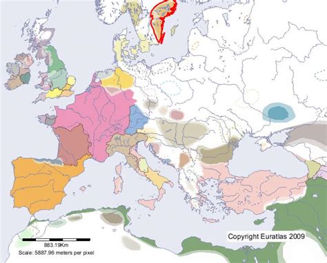 Euratlas Periodis Web - Map of Götaland in Year 700