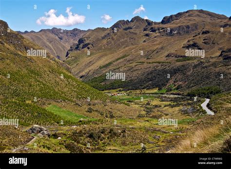 Beautiful landscape of Parque Cajas, Ecuador Stock Photo - Alamy