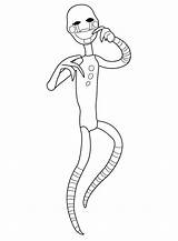 Marionette FNAF Coloring Page  Free Printable Pages For Kids sketch template