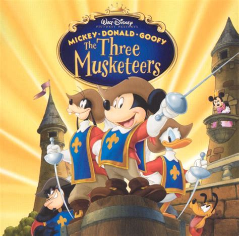 Mickey Donald Goofy The Three Musketeers Vhs