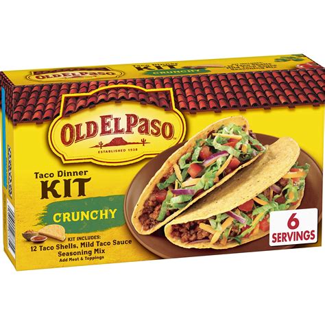 Buy Old El Paso Taco Dinner Kit, Crunchy, 8.8 oz. Online at desertcartINDIA