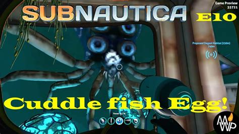 Subnautica lets play Xbox S3-E10 Cuddle fish egg! :D - YouTube