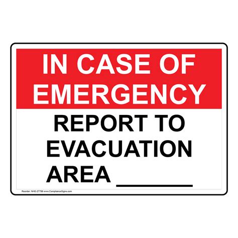 Emergency Evacuation Signs