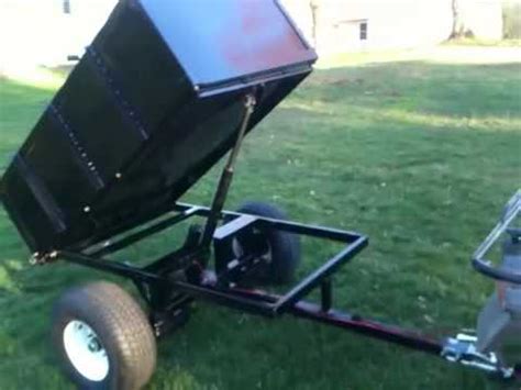 Home made ATV Dump cart - YouTube