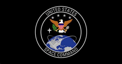 United States Space Command Logo - United States Space Command Crest - Sticker | TeePublic