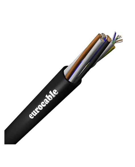 Eurocable CAT6A Multicore Ethernet + Power Hybrid Cable - SHOWTECHNIX