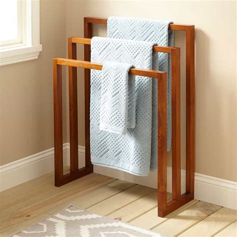 15 Towel Racks For Small Bathrooms Ideas - DHOMISH