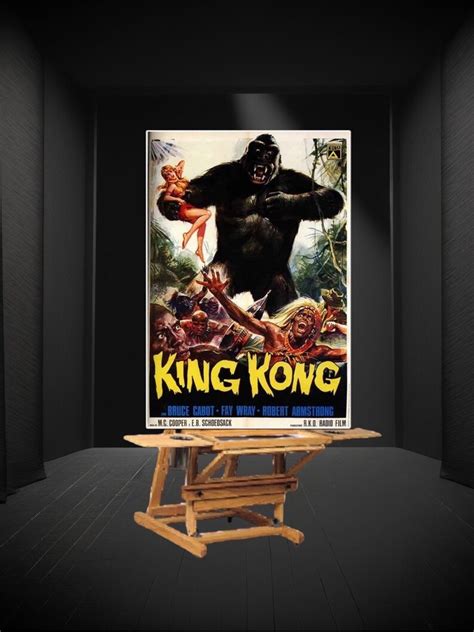 King Kong Movie Poster Print - Etsy