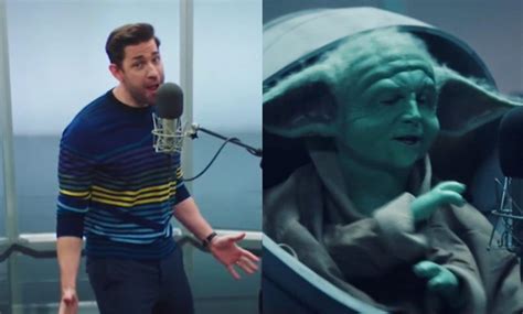 SNL: John Krasinski Sang The Office Theme Song While Baby Yoda Tried to ...