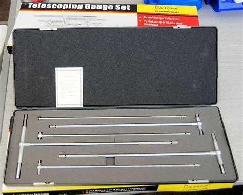 Dasqua Telescopic Bore Gauge Set 8-150mm Long Reach 5911-0001 - Chronos Engineering Supplies