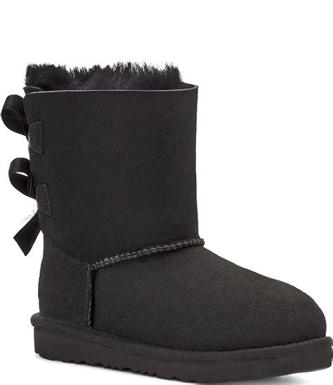 UGG Girls' Bailey Bow II Water Resistant Boots (Youth) | Dillard's