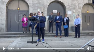 Press Conference at Roxborough High School: Safety Grant | Philadelphia ...