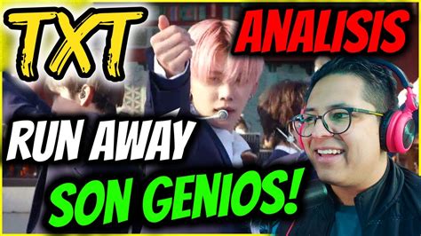 TXT - RUN AWAY en vivo! ANÁLISIS |TXT son UNOS GENIOS! - YouTube