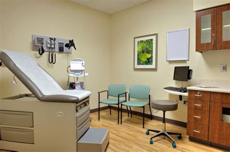 An exam room at Gwinnett Medical's new family medicine facility ...