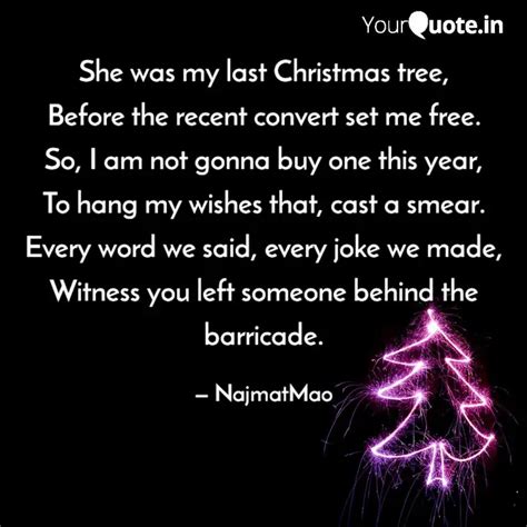 She was my last Christmas... | Quotes & Writings by Mohammed Moneim | YourQuote