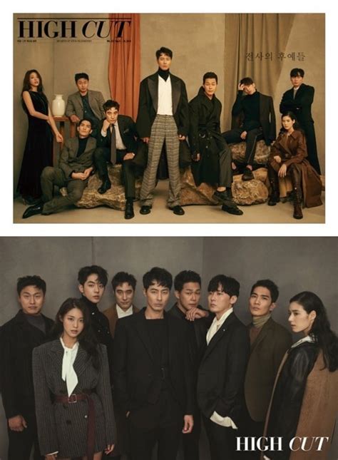 'The Great Battle' cast pose for 'High Cut'