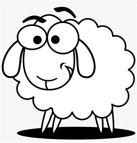 Sheep Clipart Outline You can edit any of