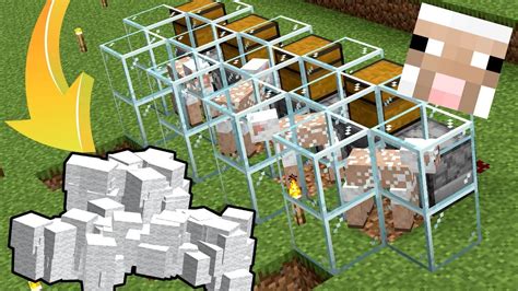 Sheep Farm Minecraft Build