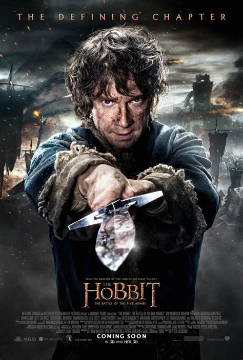 The Hobbit The Battle Of The Five Armies Original Movie Poster (Final ...