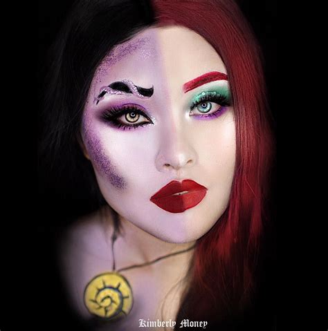 Disney Villain Princess Combination Makeup | POPSUGAR Beauty | Disney ...