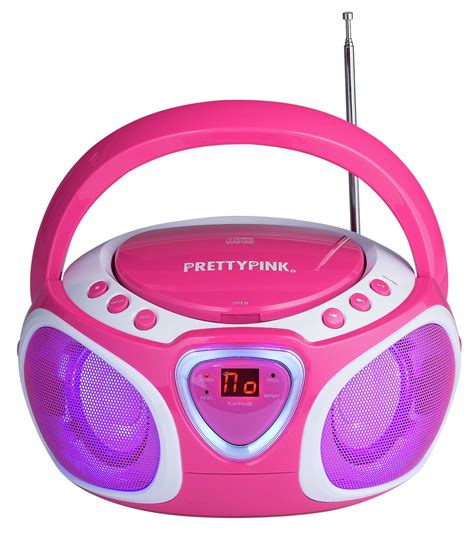 Pretty Pink CD Boombox (8358651) | Argos Price Tracker | pricehistory.co.uk