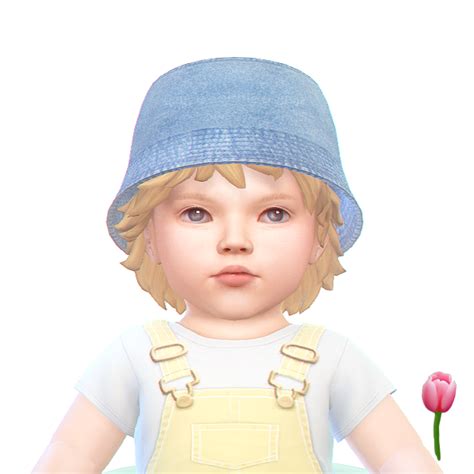 Infants Denim Bucket Hat - The Sims 4 Create a Sim - CurseForge