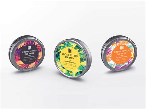 Lip Balm Label Design by Darina on Dribbble